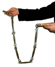 An example of a chain whip